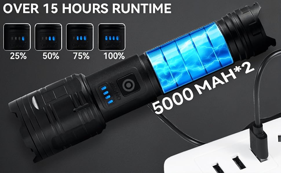 rechargeable flashlights