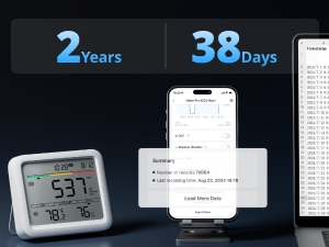 SwitchBot Bluetooth Indoor Air Quality Monitor Meter Pro CO2