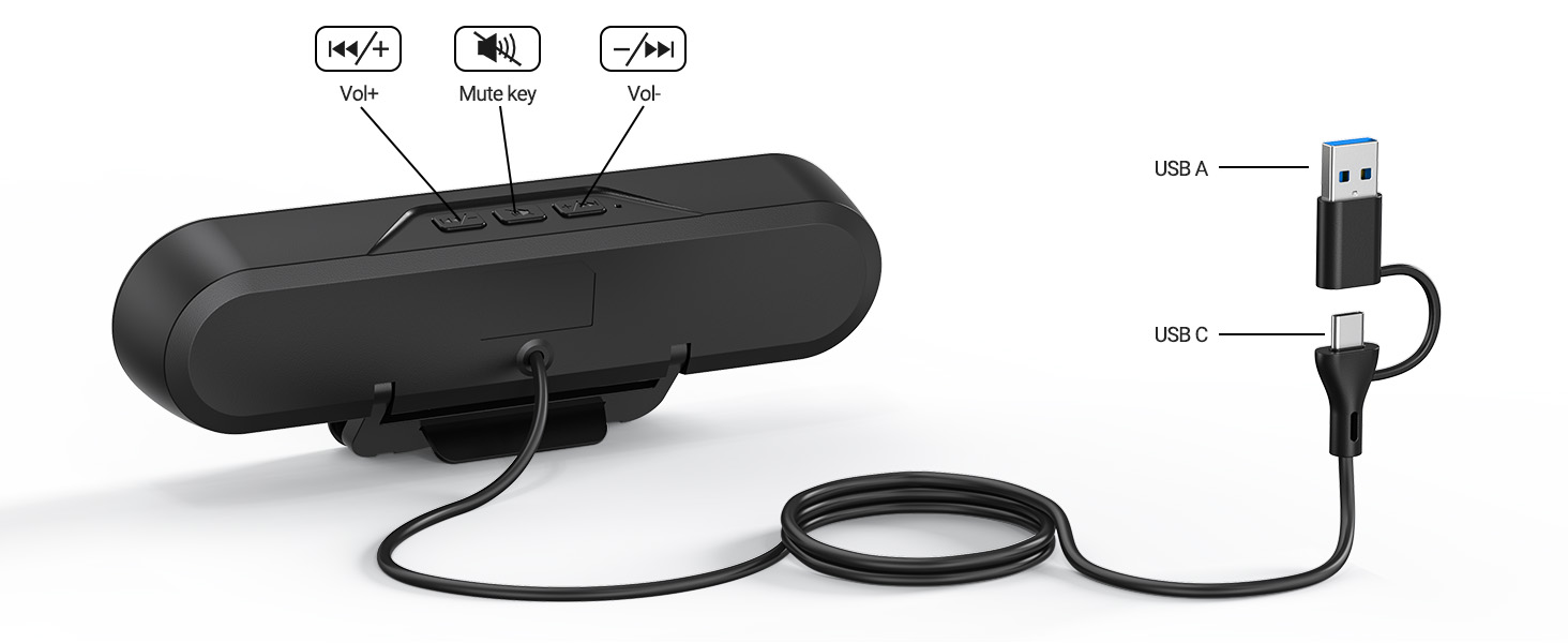 usb soundbar speaker