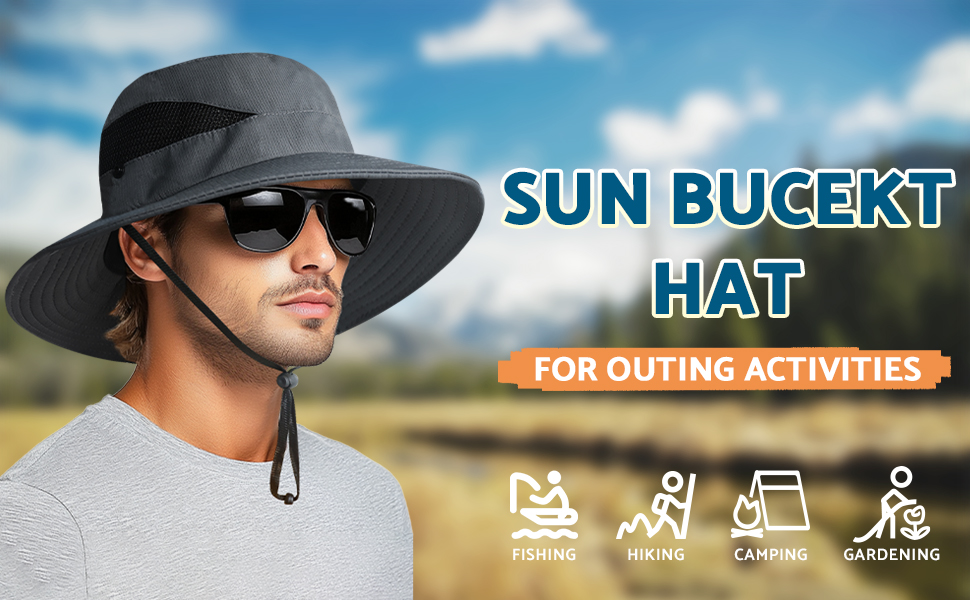 SUN BUCKET HAT