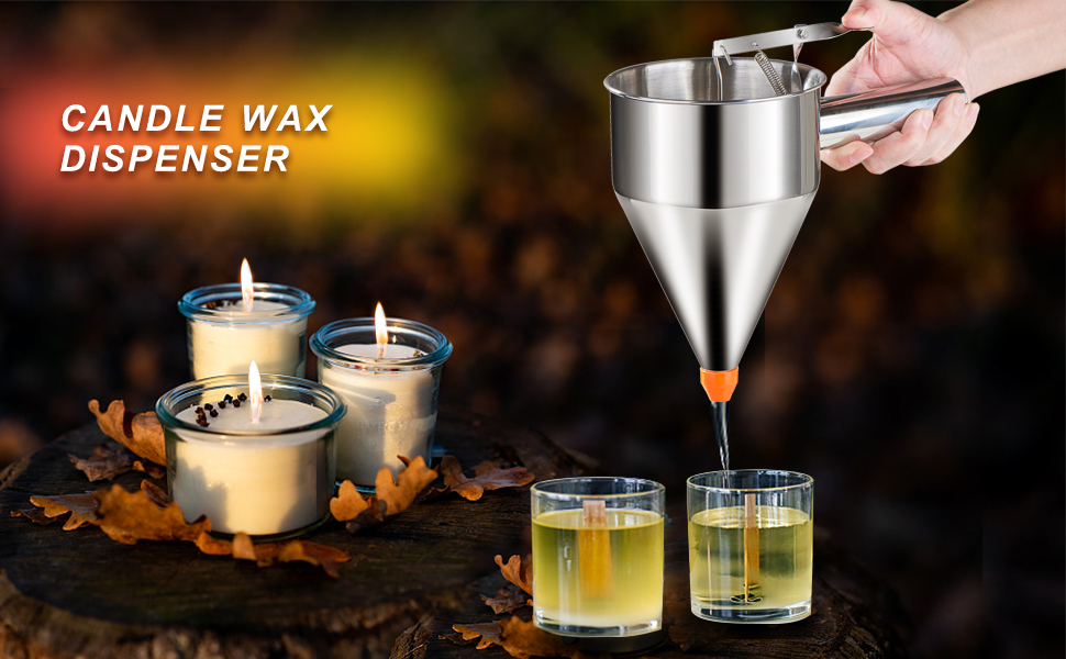 wax dispenser for candle making