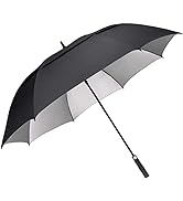 G4Free 54/62/68 Inch Extra Large Windproof Golf Umbrella UV Protection Automatic Open Double Cano...