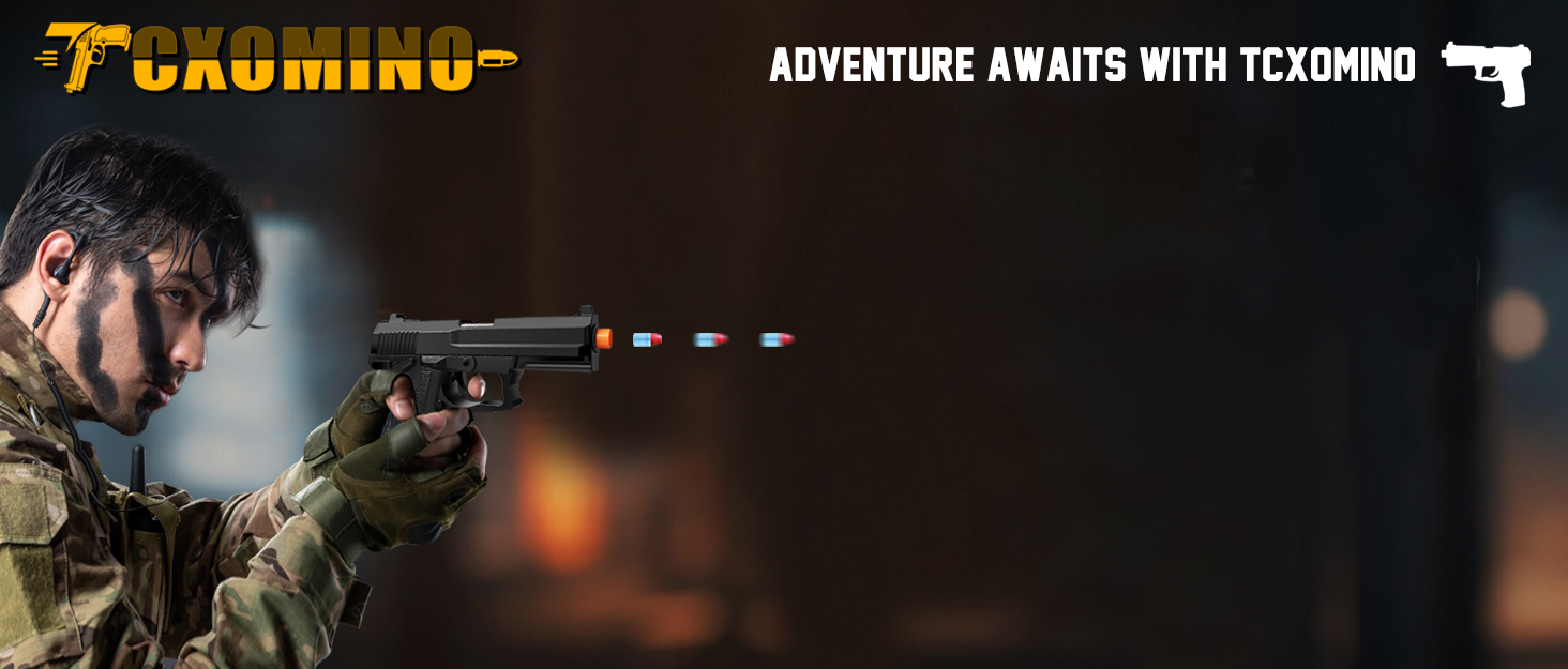 Tcxomino toy gun