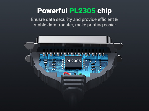 USB parallel printer cable