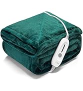 JIAMEIDING Heated Electric Blanket 72'' x 84'' Heated Blanket Full Szie with 3 Heat Settings 8 Ho...