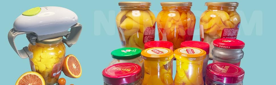 electric jar opener can open lids of various sizes