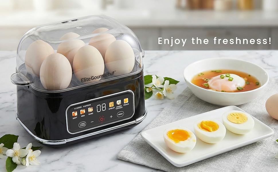 fresh cooked eggs at home