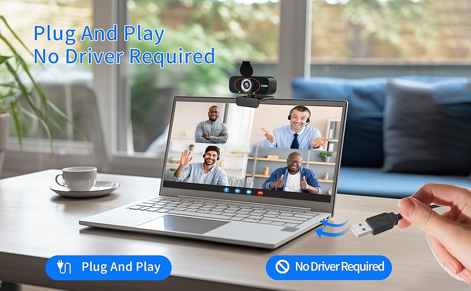 WEISHIN webcam Plug and play, no driver required