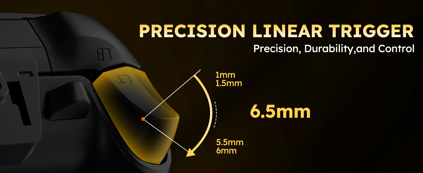 This PC controller has precision linear actuation for gaming