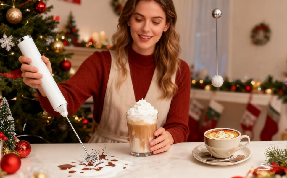 Milk Frother Rechargeable