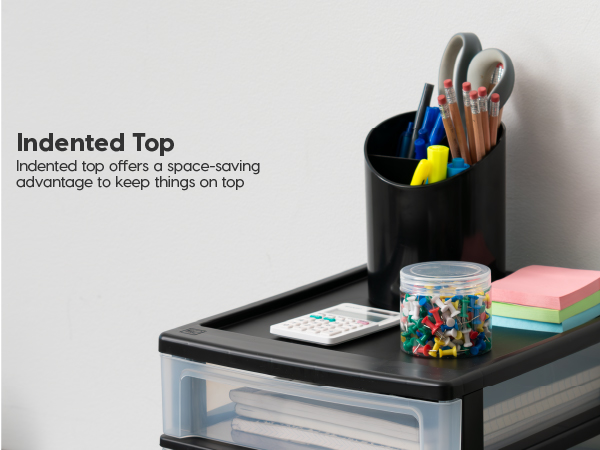 indented top