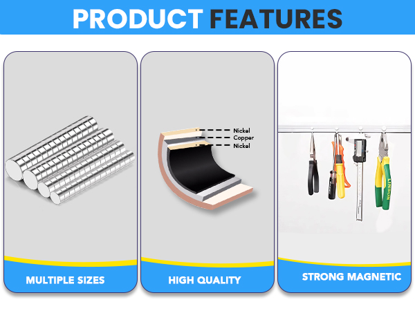 TRYMAG 800Pcs Small Magnets