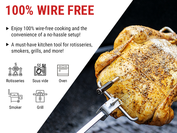 meatermade meat thermometer meatstick wireless meat thermometer enzoo wireless meat thermometer