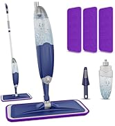 ILAVCLEAN Spray Mop Wood Floor Mops for Cleaning - Dry Wet Mop Microfiber Floor Cleaning Mop with...