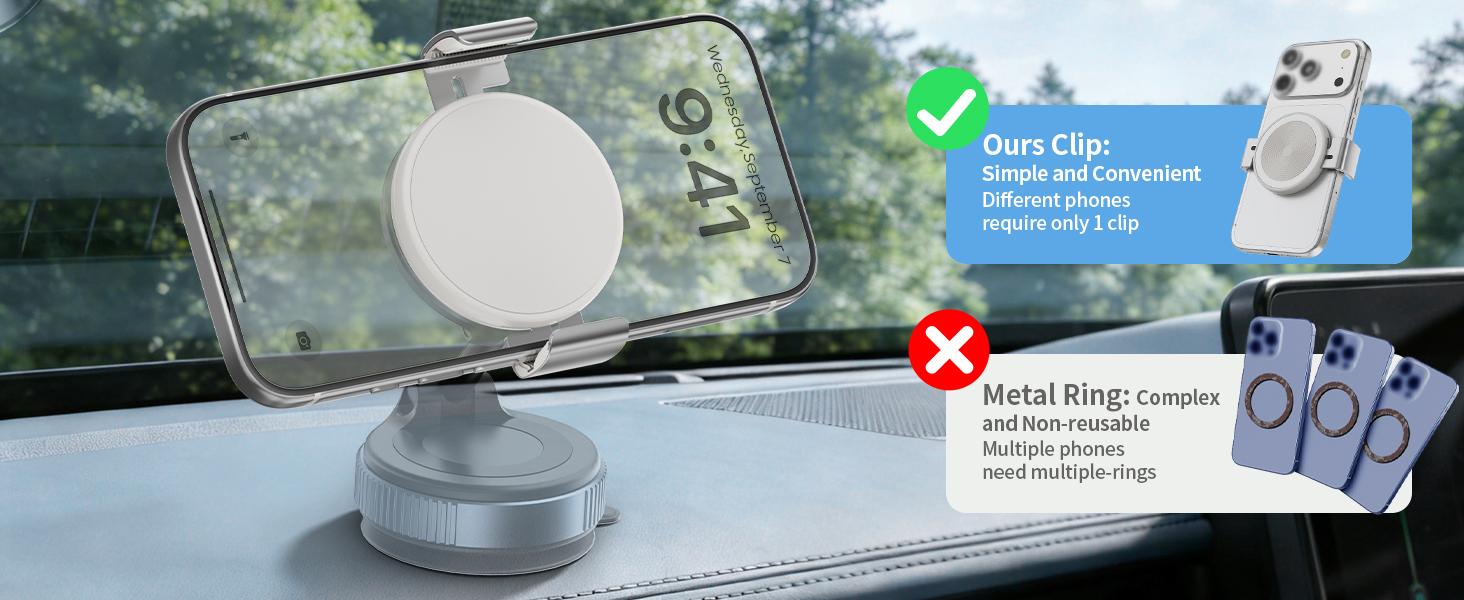 Phone Clamp for Magnet