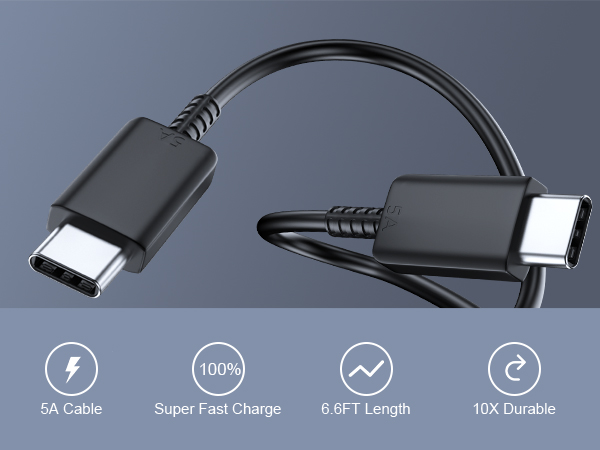 type c cable usb c to usb c cable cell phone cargador original s23 ultra accessories