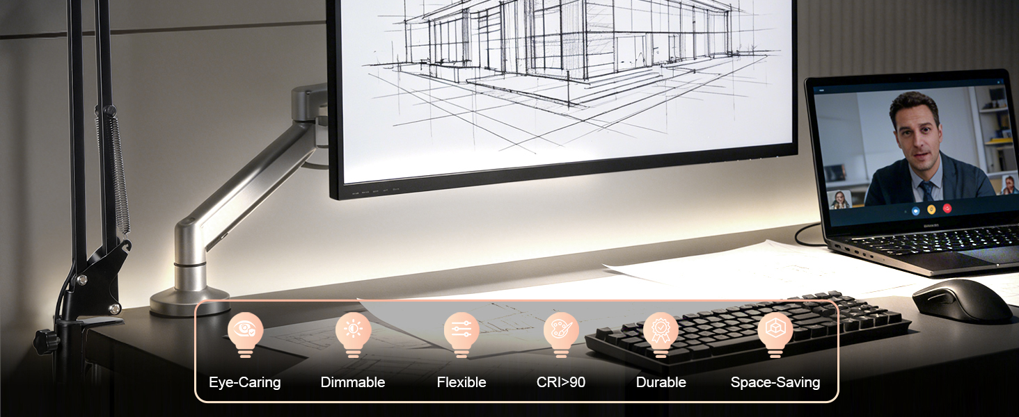 adjustable desk lamp