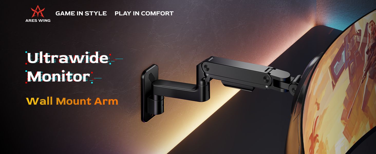 Wall Mount Monitor Arm