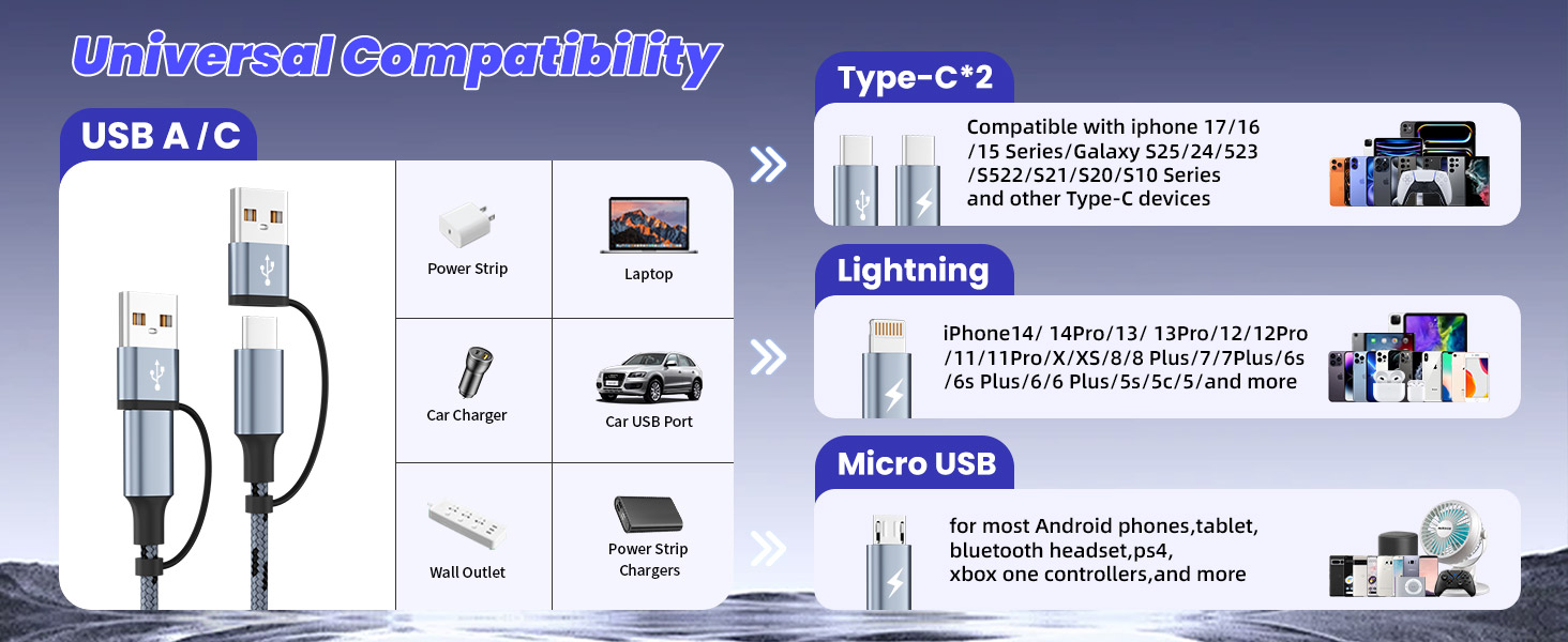 multi charging cable