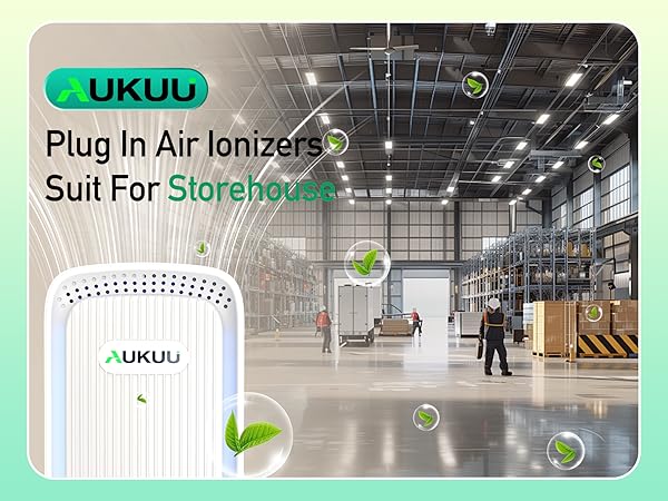 Plug In Air Ionizers Suit For Storehouse