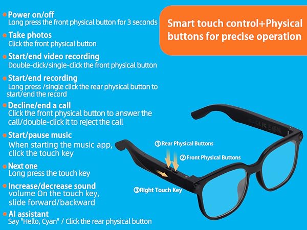 video recording glasses