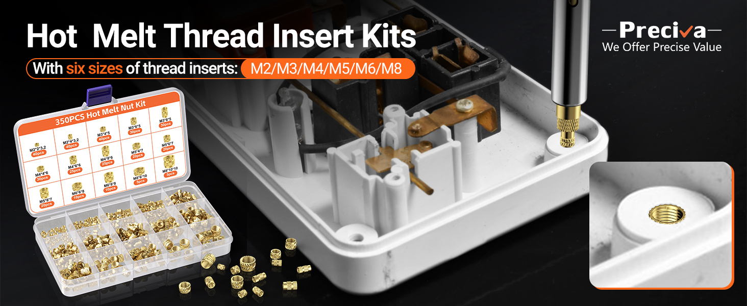 Heat-Set Insert Tip Set
