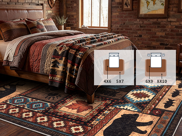 bedroom rug