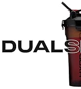 Hydra Cup DualShaker Pro 32 oz Shaker Bottle for Protein Shakes, Shaker Cup w/Handle &amp; Ball Blend...