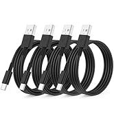 QZIIW Car Carplay Cable for iPhone 15/16 Car Charger Cable,4Pack USB A to USB C for Carplay USB C...