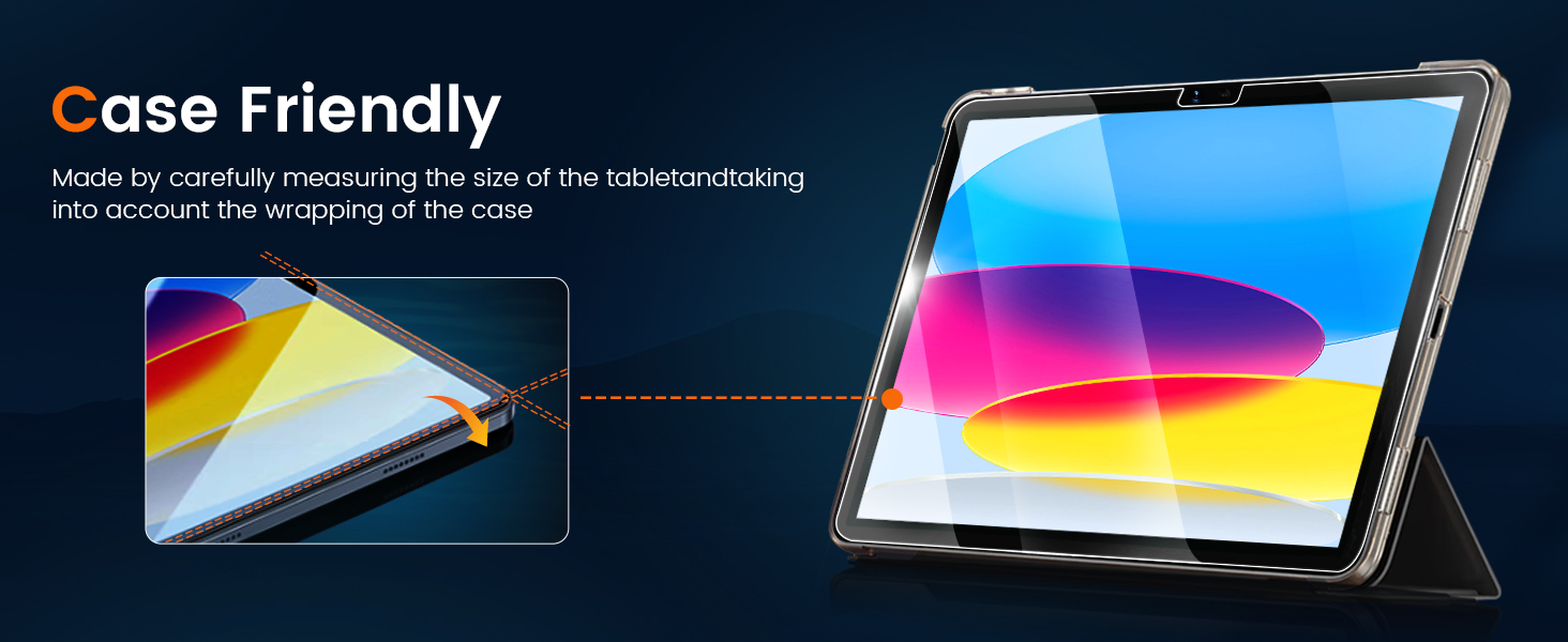 ipad a16 screen protector; ipad 10th generation screen protector