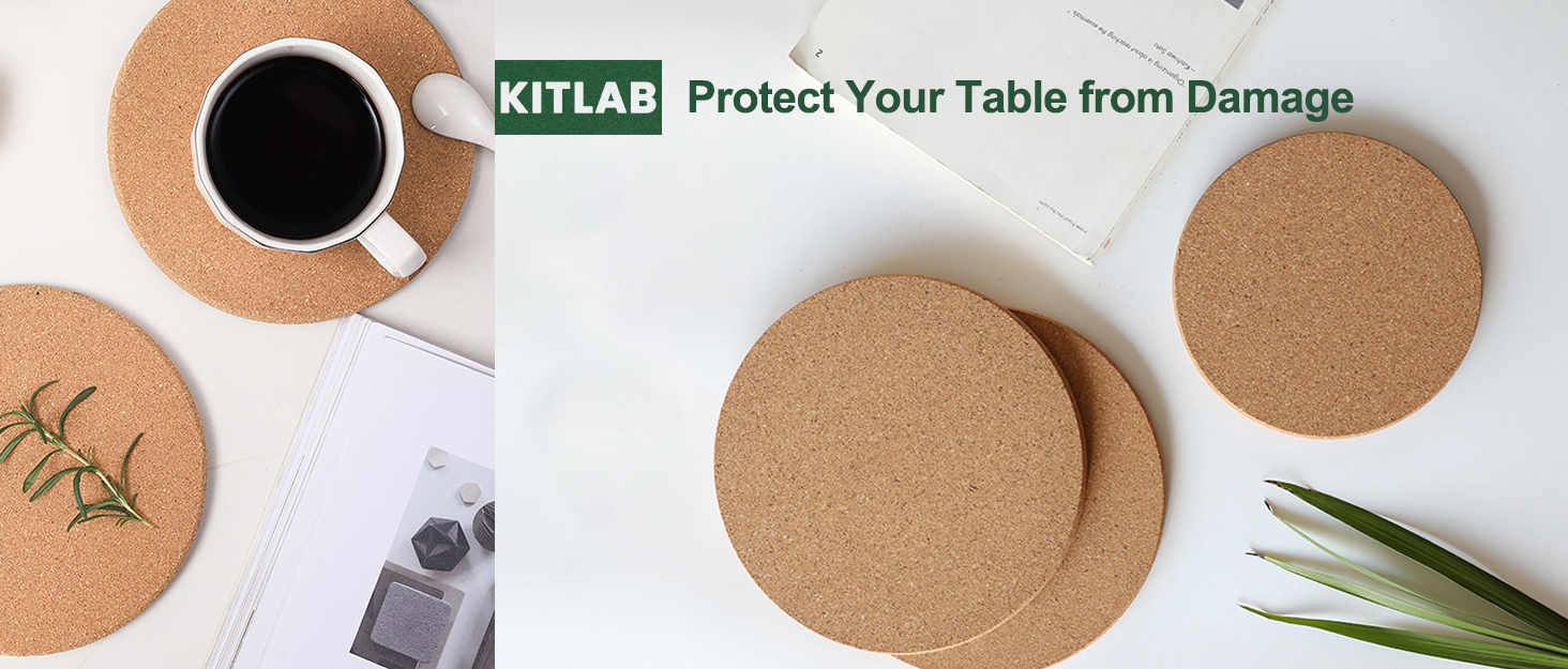 KITLAB cork trivets