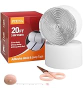 20Ft *3 Inch Hook and Loop Tape with Adhesive Back, Heavy Duty Double Sided Adhesive Strips, Stro...