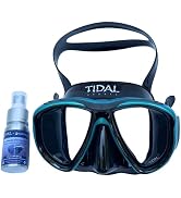 Tidal Mask - Advanced Anti Fog Diving Mask for Scuba Diving, Snorkeling, Free Diving and Swimming...