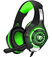 BlueFire Stereo Gaming Headset with Microphone for PS5 PS4 Xbox One Switch PC Mac – Wired Over-Ea...