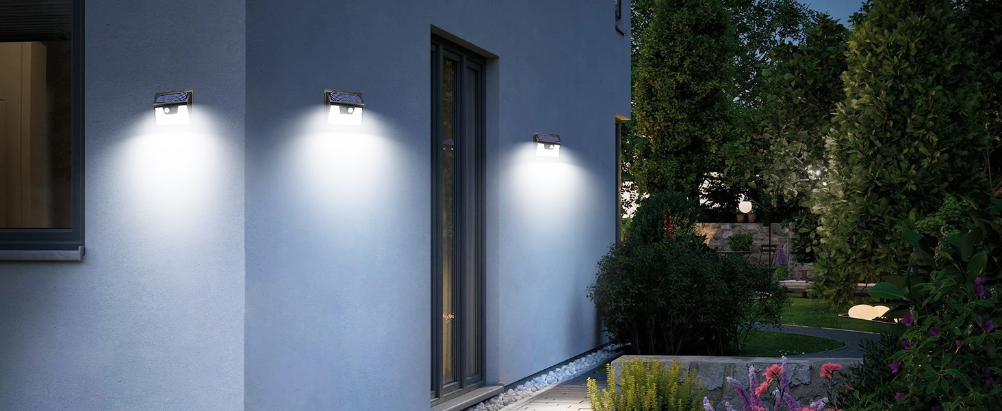 luces solares para exteriores