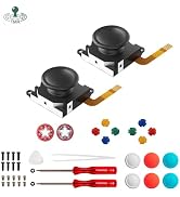 AKNES|GuliKit TMR Hall Effect Joystick for Switch LCD, Switch OLED/Lite JoyCon, Anti-Drift Joysti...