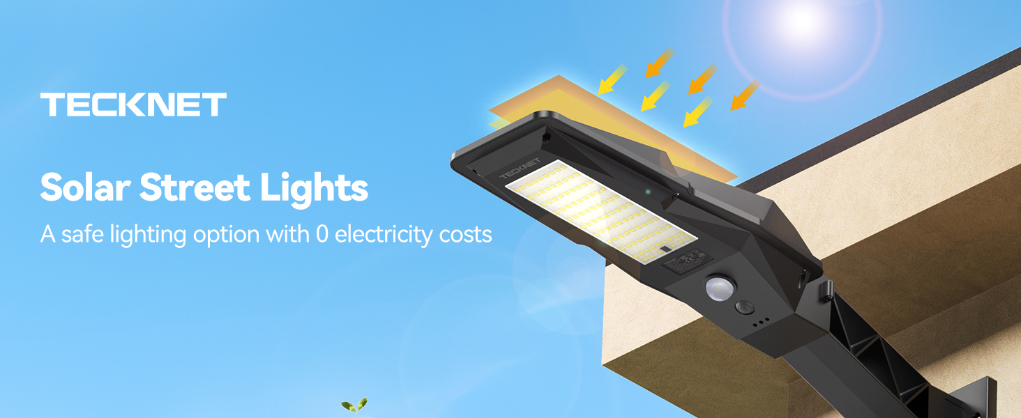 solar street lights outdoor