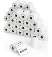 4x6 Thermal Labels Roll – 40 Rolls, 250 Labels/Roll – Perforated &amp; Strong Adhesive Shipping Label...