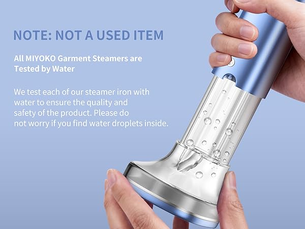 MIYOKO 2-in-1 Garment Steamer for Clothes