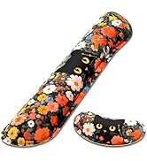 Dapesuom Enlarge Keyboard Wrist Rest, Memory Foam Wrist Cushion for Desk Mats Support, Typing Pai...