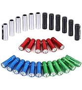 FASTPRO 30-Pack Flashlights Set, Aluminum 6-LED Flashlights Include AAA Batteries &amp; Lanyard, for ...