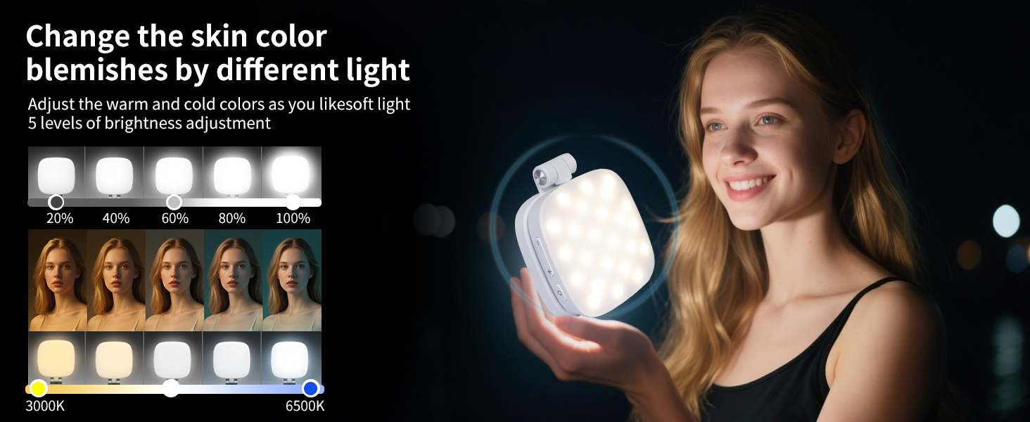 Magnetic Selfie Light