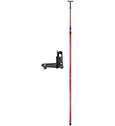 Firecore 13 Ft./4m Telescoping Pole with 1/4-Inch by 20-Inch Laser Mount, Adjustable Laser Level ...