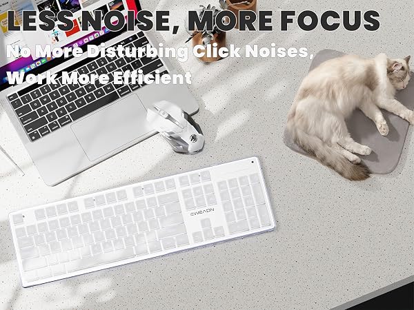 light up wireless keyboard and mouse