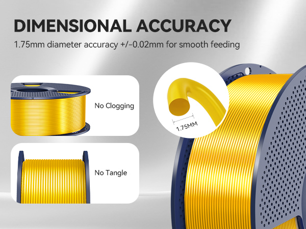 sunlu shiny silk pla plus Filament 1.75mm 3d printer filament sunlu filament 1kg silk filament