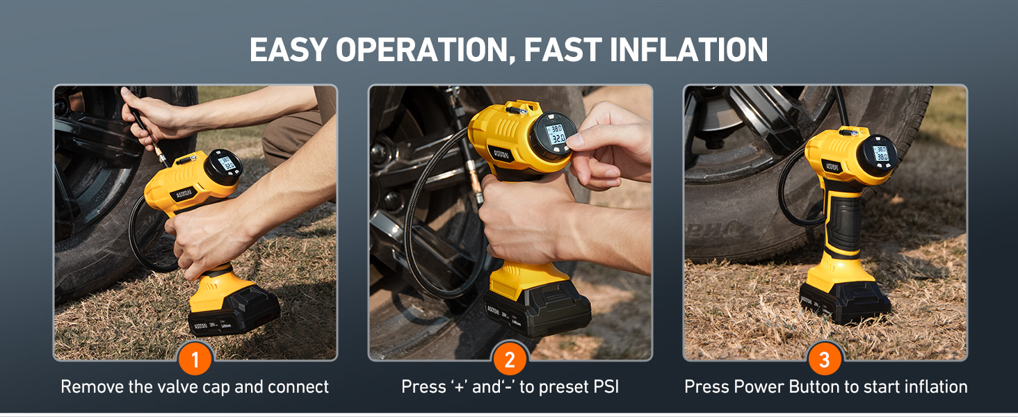 Cordless Tire Inflator