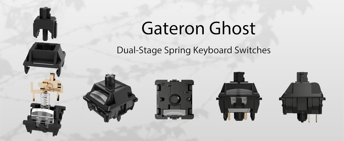 Gateron Oil King Ghost Pro Switches
