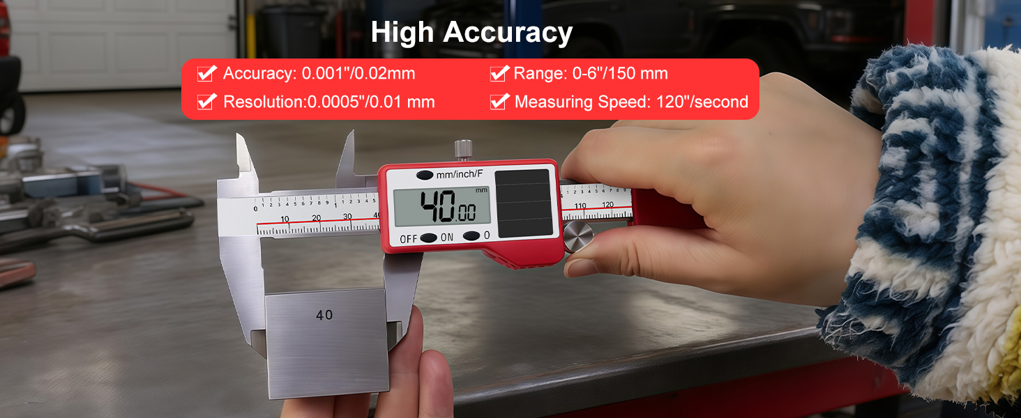 Digital Calipers-High Accuracy
