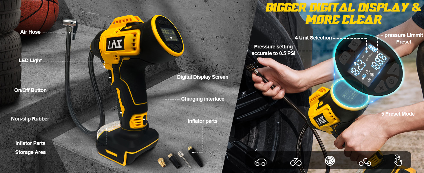 dewalt air compressor portable 20v