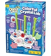 Thames &amp; Kosmos Ooze Labs Colorful Crystal Lab STEM Experiment Kit &amp; Lab Setup | Awesome Geometri...
